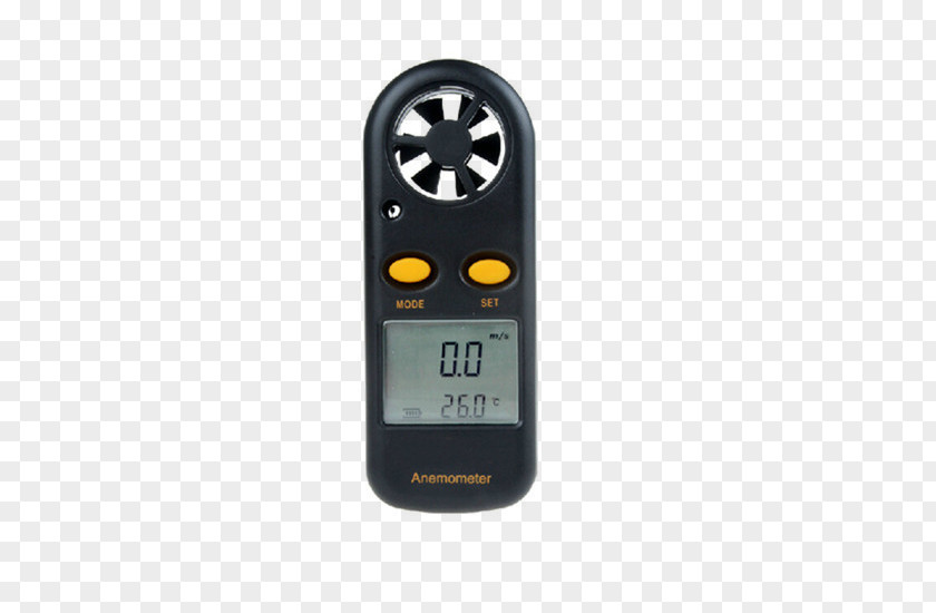 Anemometer Gauge Velocity Measurement Thermometer PNG