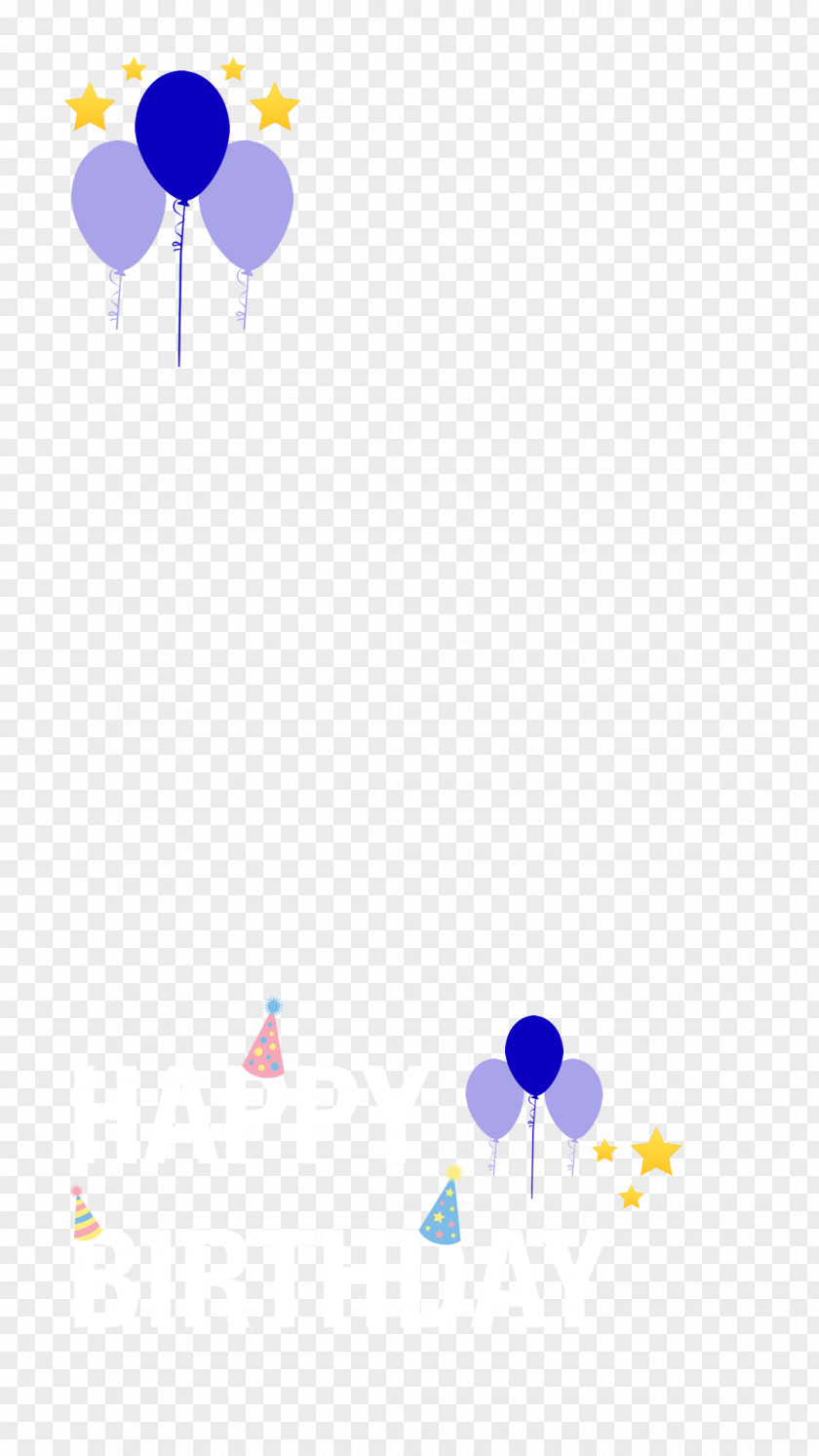 Birthday Hat Balloon Party Graphic Design PNG