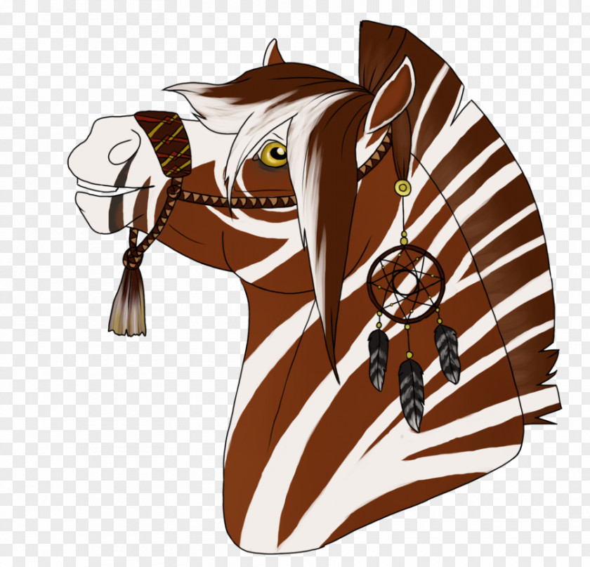 Horse Cartoon Headgear Character PNG