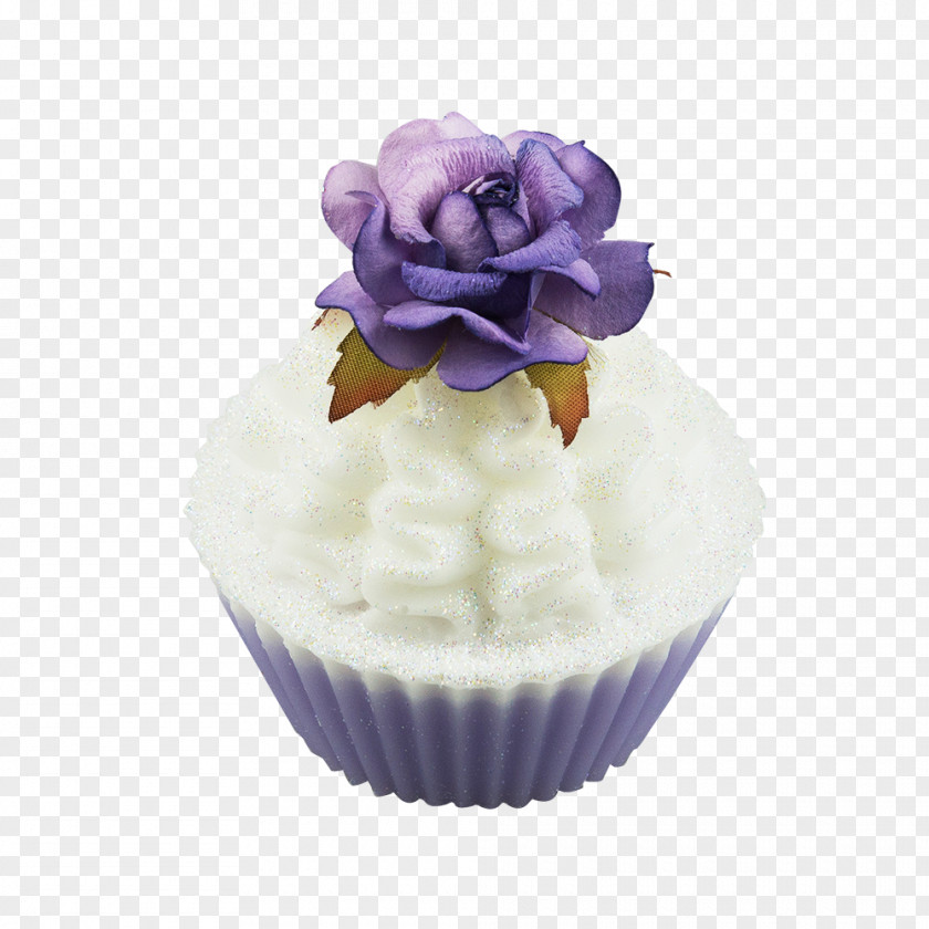 Soap Cupcake Lavender Cake Decorating Buttercream PNG