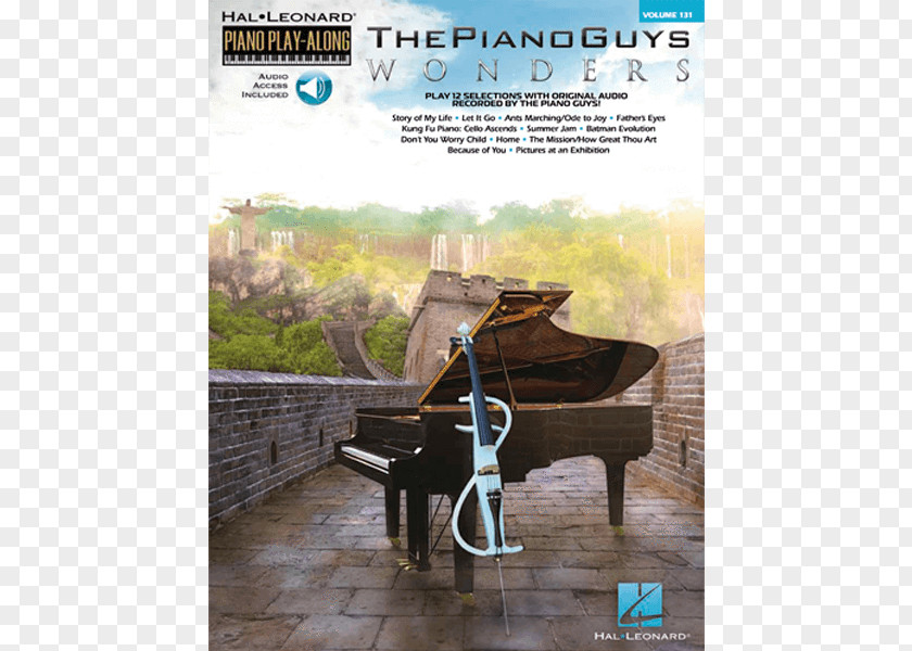 The Piano Guys Wonders Sheet Music Kung Fu Piano: Cello Ascends PNG Ascends, playing the piano clipart PNG
