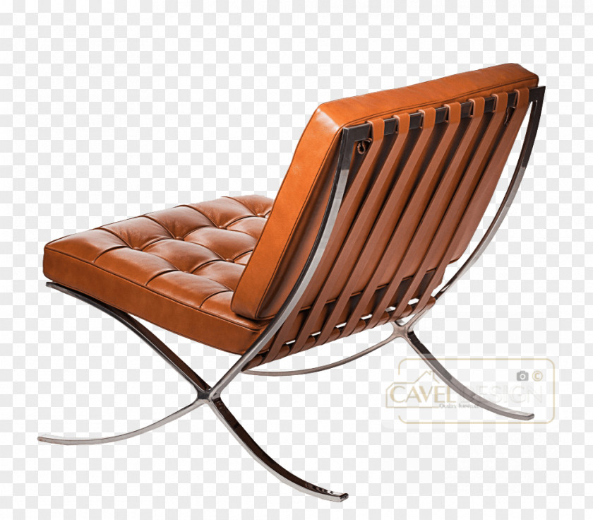 Barcelona Chair Angle PNG