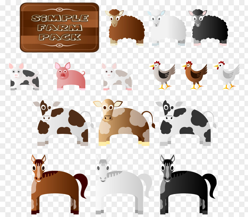 Farm Animals Pictures Angus Cattle Beef Sheep T-shirt Goat PNG