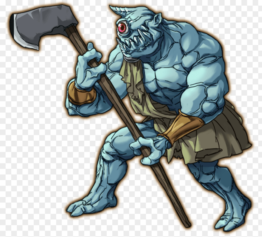 Monster Cyclops Legendary Creature Silicon Studio Weapon PNG