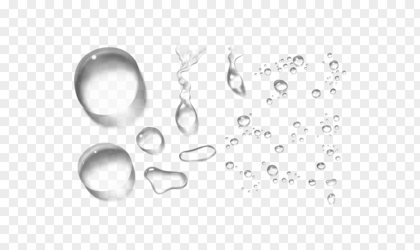 Transparent Water Drops Decorative Effects PNG water drops decorative effects clipart PNG