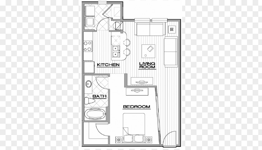 Bath Tab The Hill Apartments Apartment Ratings Renting Floor Plan PNG