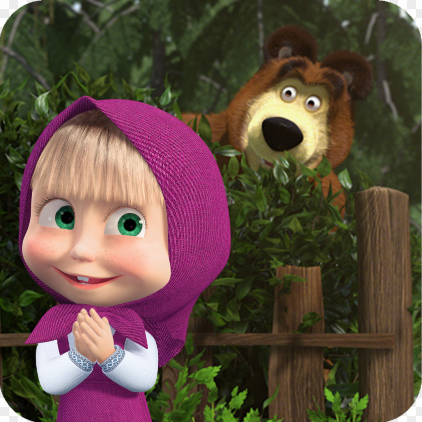 Bear Masha And The Animated Film Magic PNG