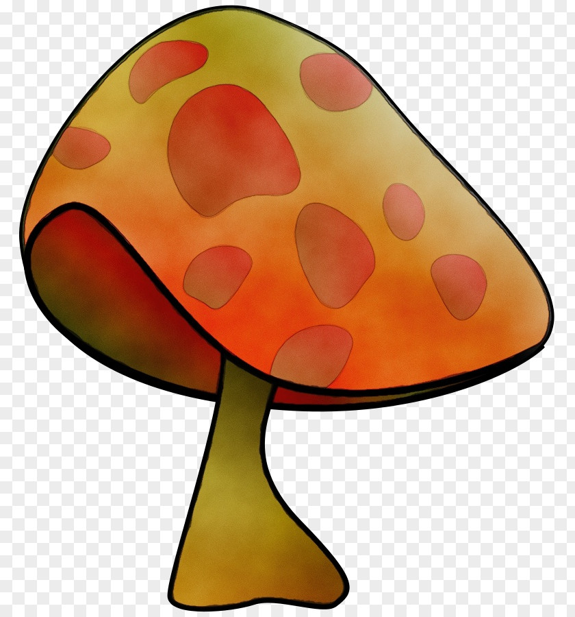 Orange Mushroom PNG