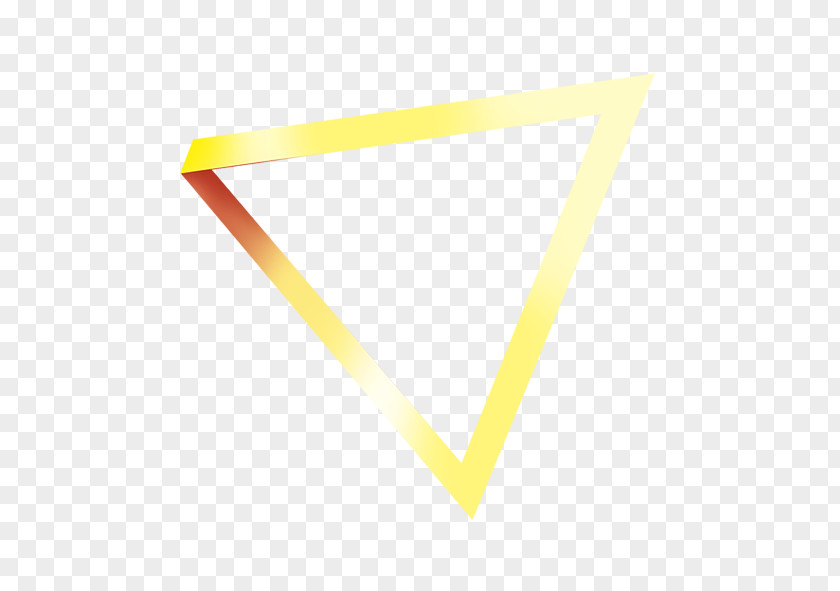 Triangle Border Area Angle Yellow Pattern PNG