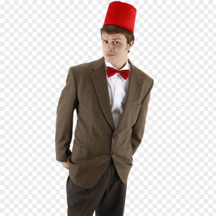 Doctor Eleventh Fez Sonic Screwdriver Costume PNG