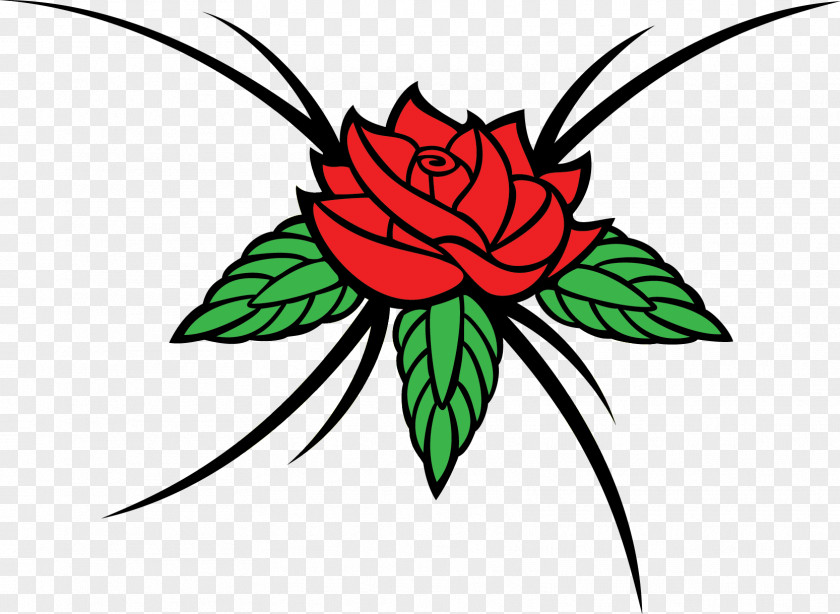 One Flower Rose Valentines Day PNG