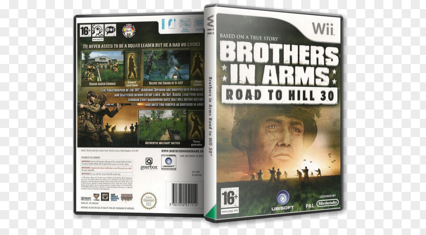 Road Hill Brothers In Arms: To 30 Double Time Wii Xbox PC Game PNG