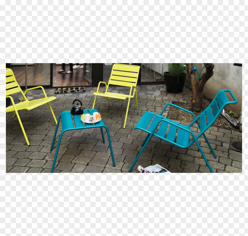 Table Footstool Chair Garden Furniture PNG