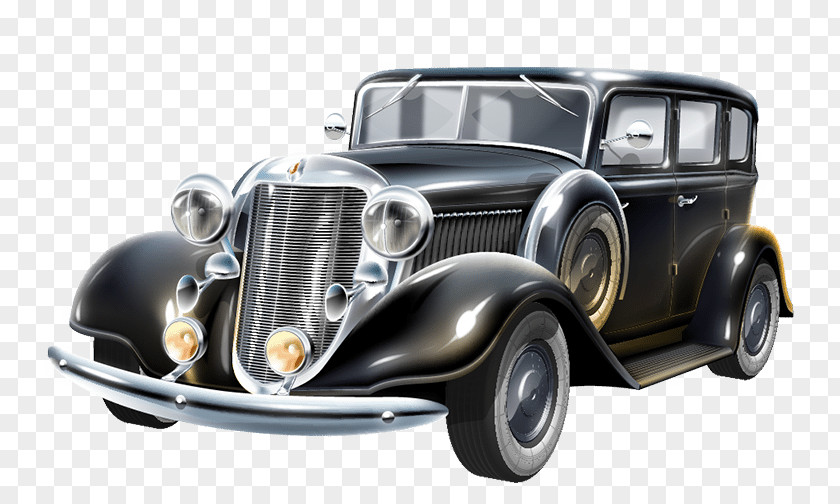 Vintage Car Classic Antique Clip Art PNG