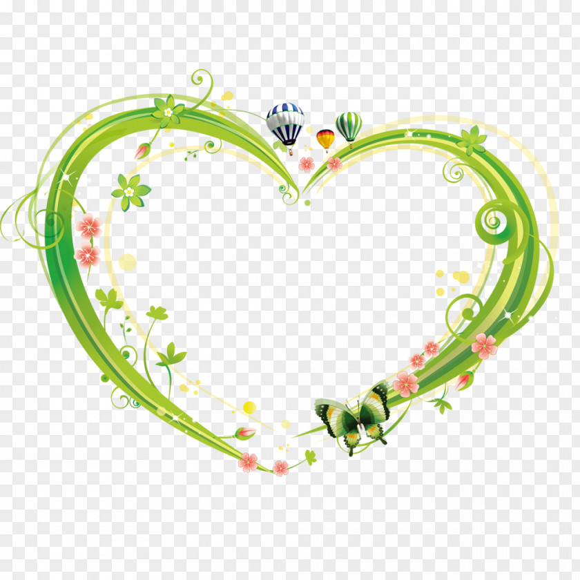 Creative Children's Day Heart PNG