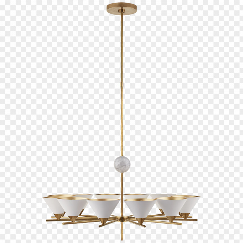 Decorative Shading Light Fixture Chandelier Sconce Brass PNG