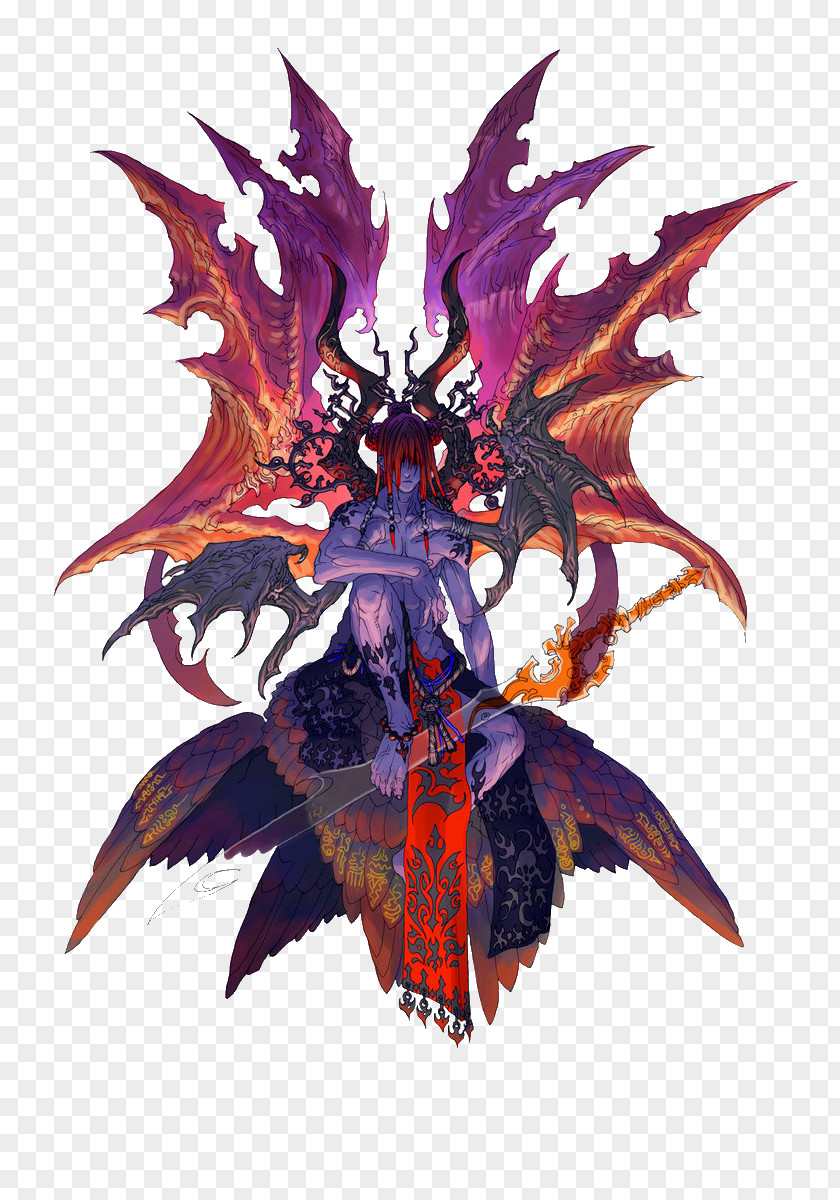 Demon Monster Strike Lucifer Anima DeviantArt PNG