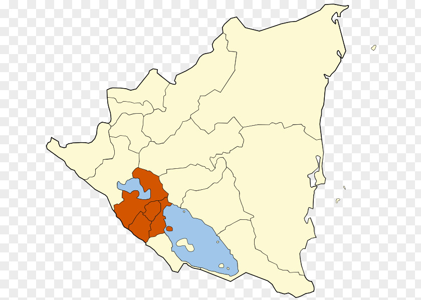 Map Área Metropolitana De Managua Carazo Department World PNG