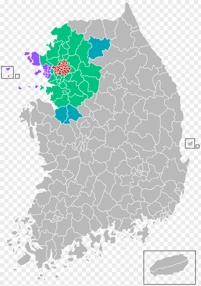 Map Seoul Kangwon Province Jeolla Gwandong Ulsan PNG
