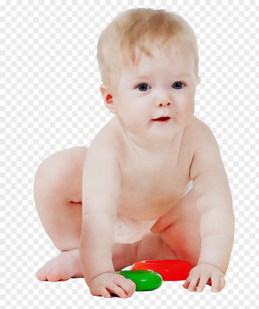 Tummy Time Baby Crawling Child Playing With Toys Toddler Skin PNG