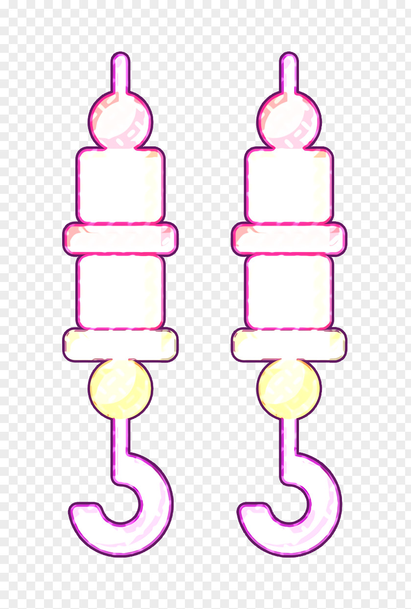 Night Party Icon Brochette Bbq PNG