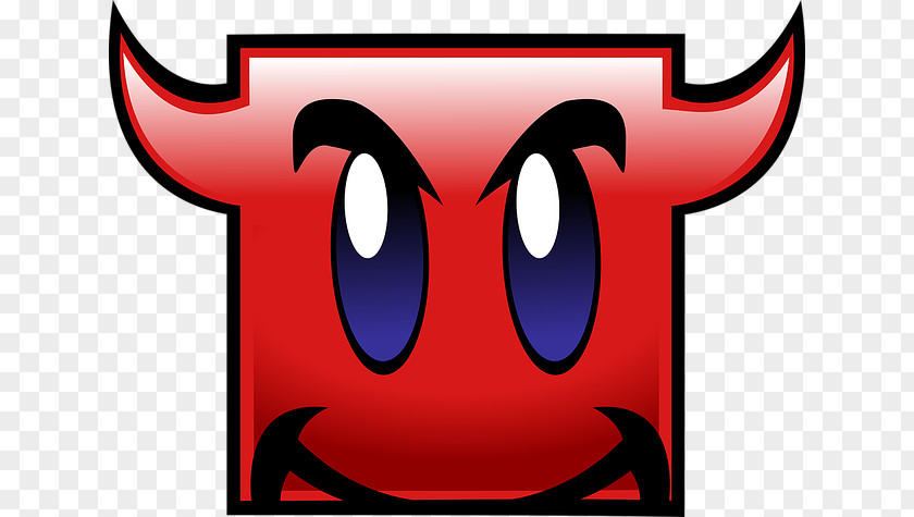 Red Devil Cartoon Smiley Evil Clip Art PNG