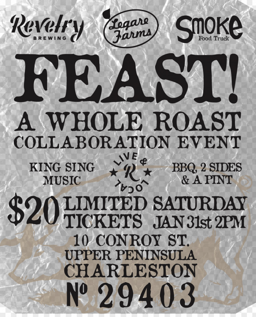 Sacrifice Feast Day 2 Revelry Brewing Co Internets Printing Font PNG