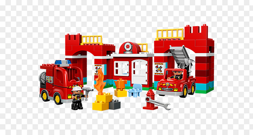 Toy LEGO 10593 DUPLO Fire Station Lego Duplo PNG
