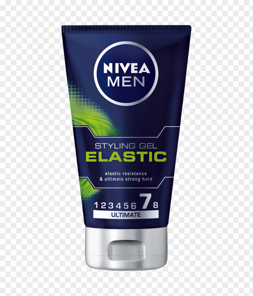 Hair Cream Lotion NIVEA Men Aqua Styling Gel PNG