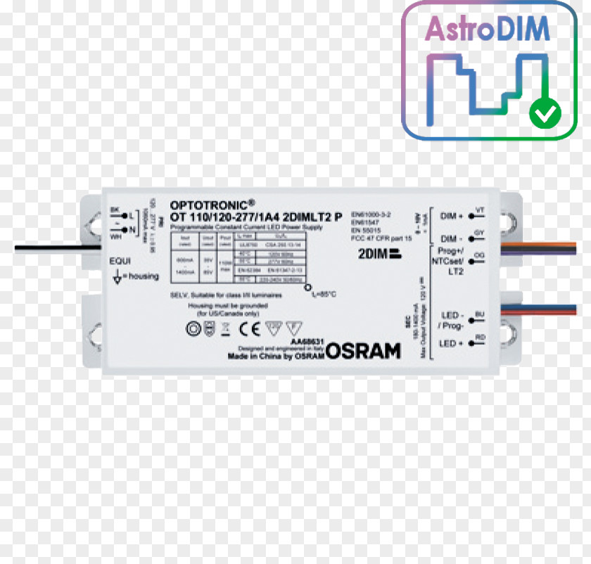Ies Light Power Converters Dimmer Fixture Constant Current Osram PNG