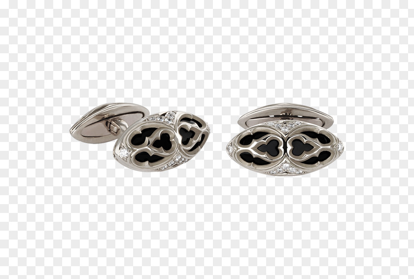 Jewellery Earring Silver Cufflink PNG