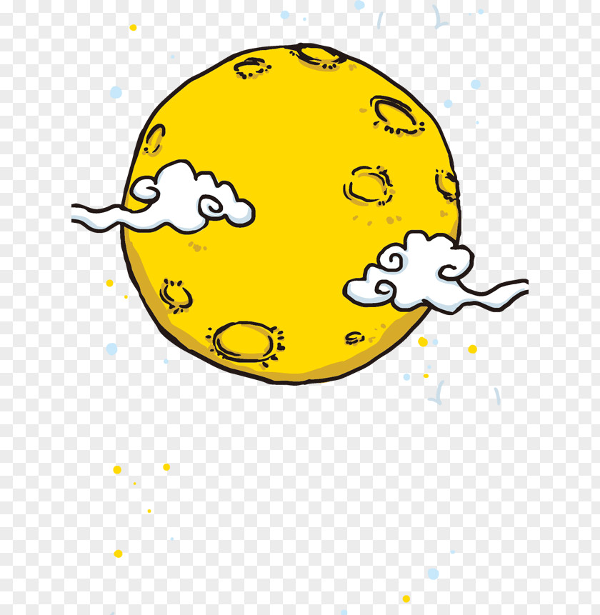 Cartoon Moon PNG