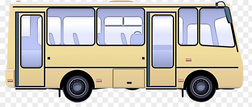 Minibus Public Transport Land Vehicle Mode Of Motor PNG