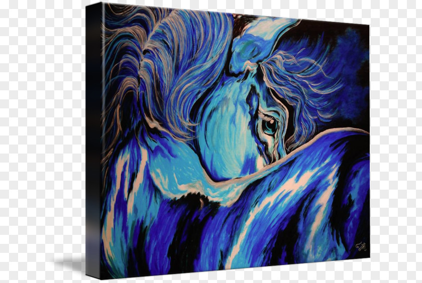 Painting Modern Art Abstract Canvas PNG