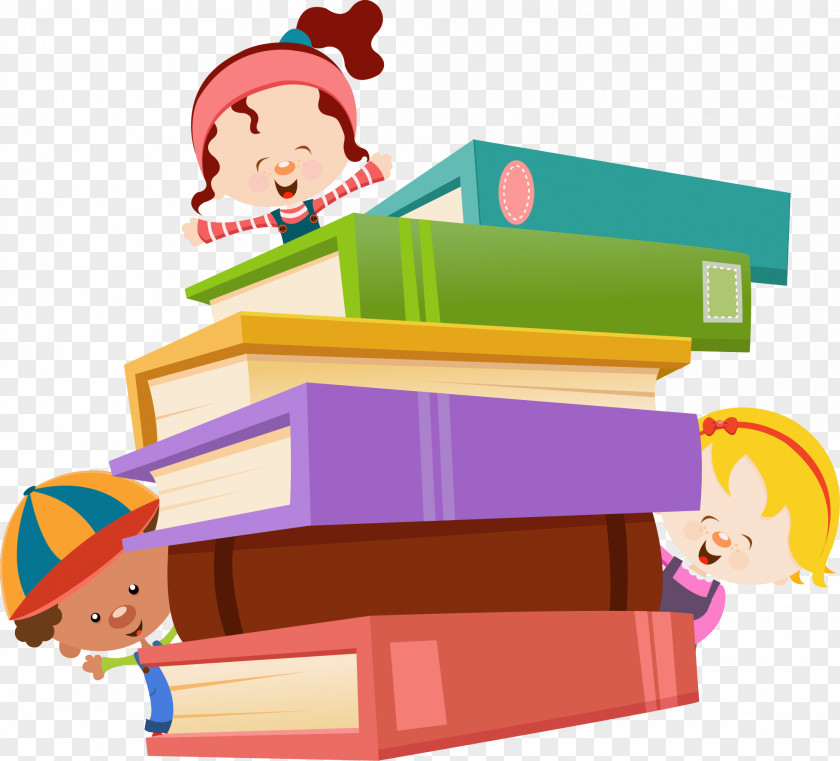 Reading Child Book Clip Art PNG