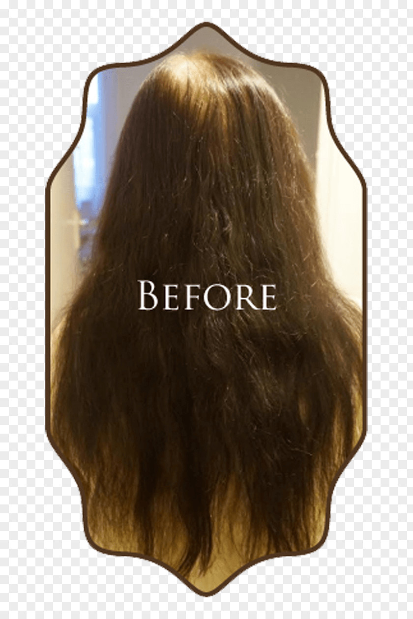 Root Hair Wig Brown Caramel Color Coloring PNG