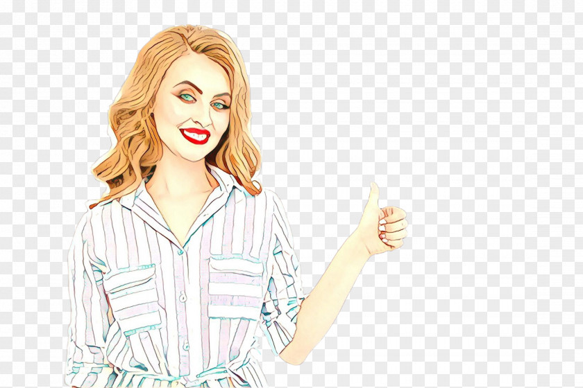 Blouse Thumb Brown Hair Blond PNG
