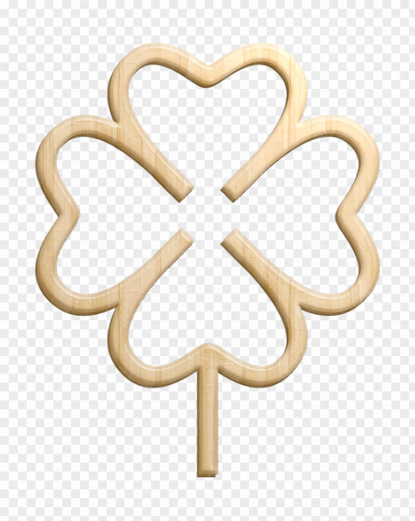Clover Icon Flowers And Leaves PNG