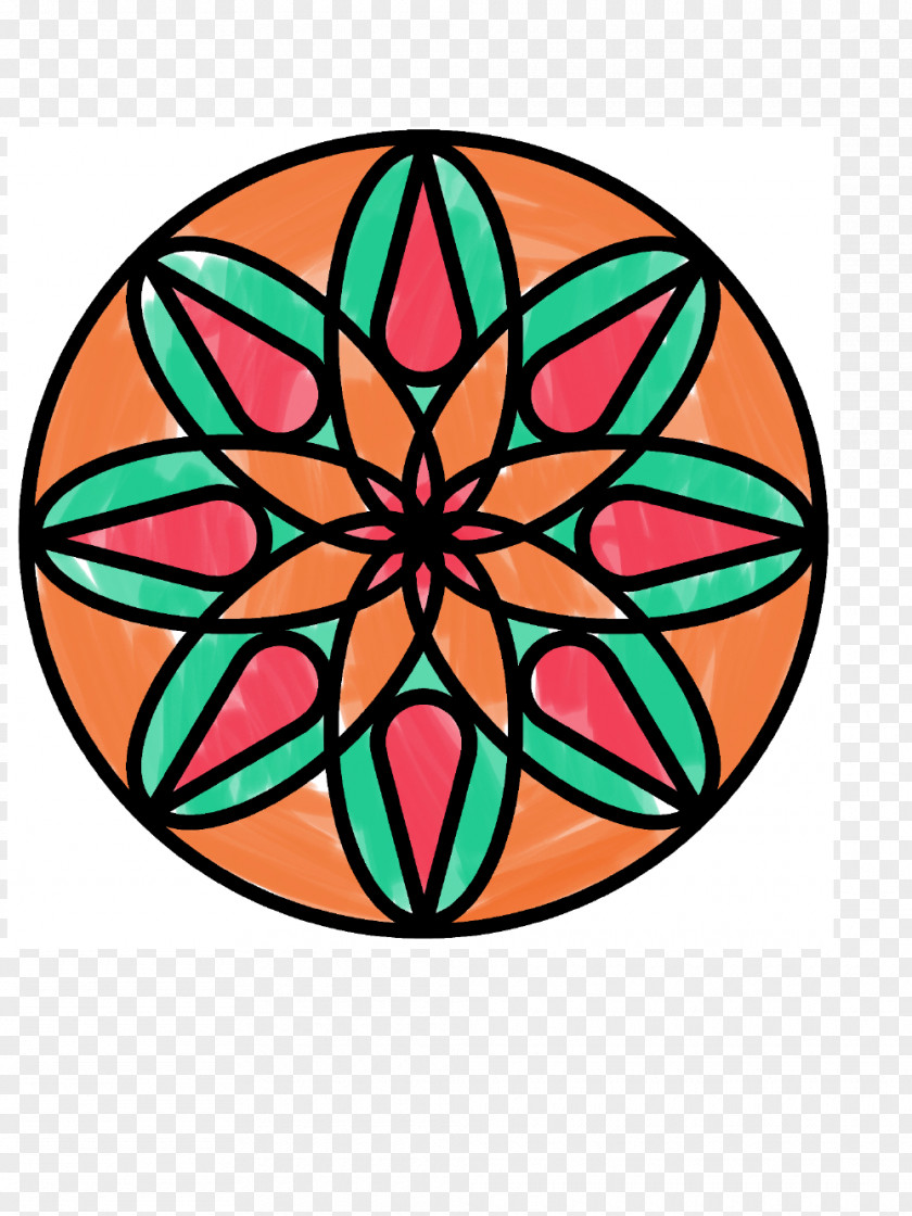 Color Pigment Mandala Coloring Book Symbolism PNG