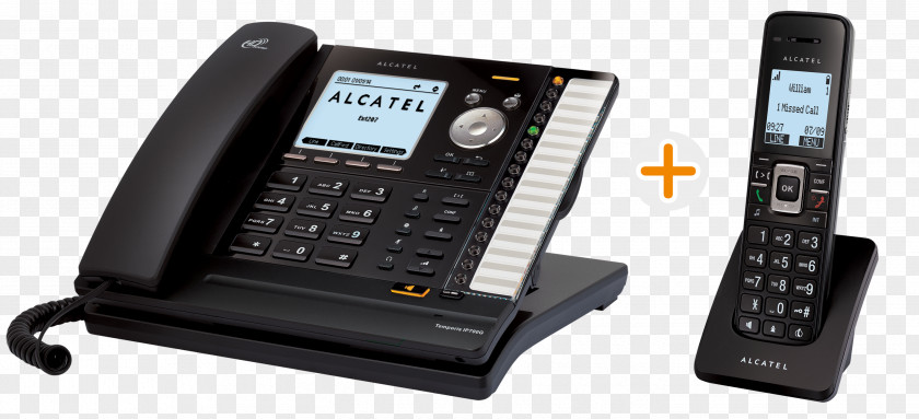 Home Phone Alcatel Mobile Telephone VoIP Temporis IP15 Voice Over IP PNG