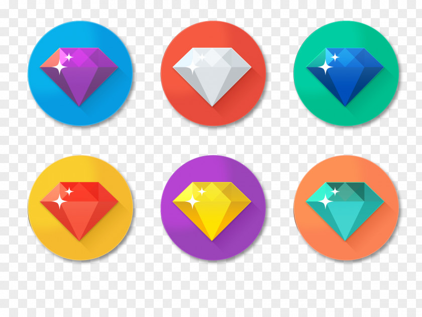 Cartoon Diamond Drawing PNG