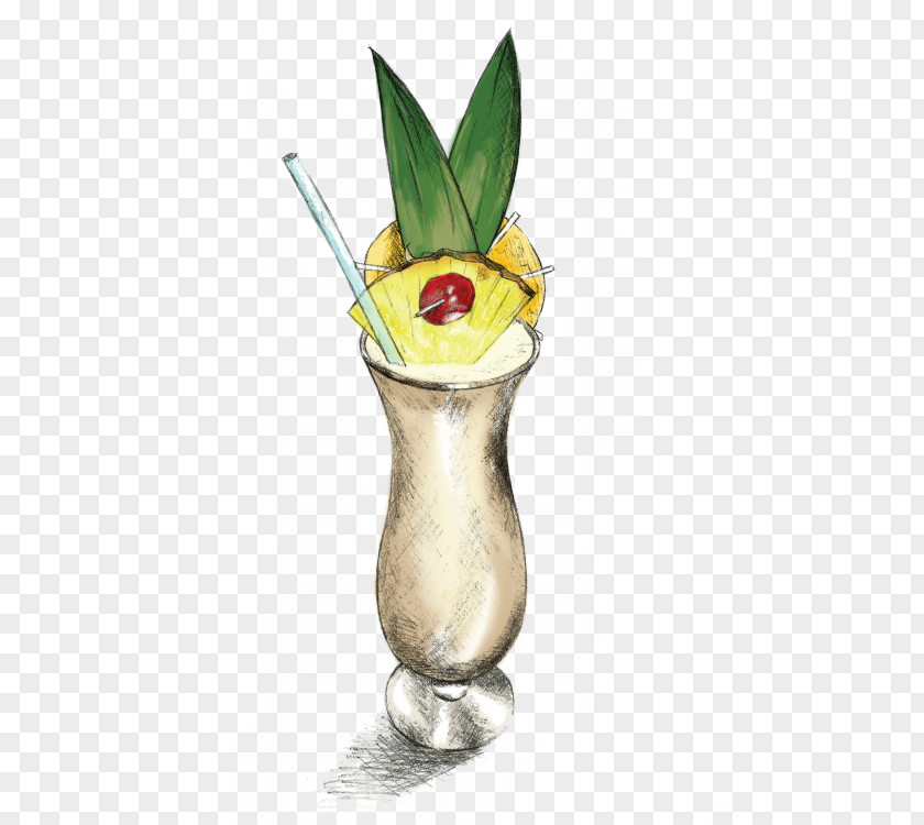 Cocktail Garnish Piña Colada Mai Tai Batida PNG