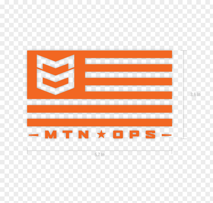 Orange Shopping Cart MTN OPS Logo Black White PNG