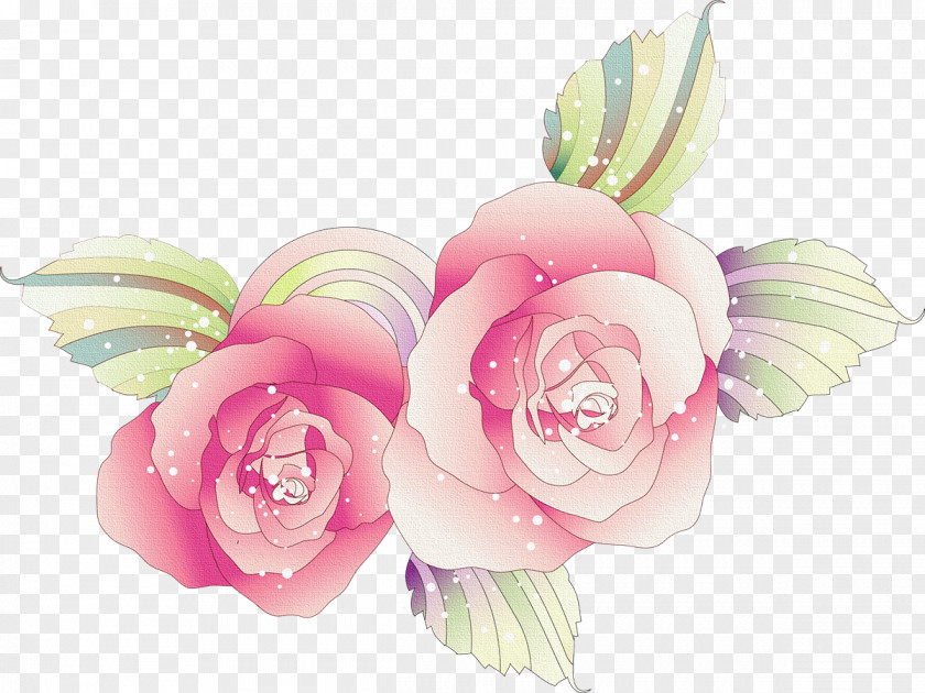 Pink Rose Flower Drawing Clip Art PNG