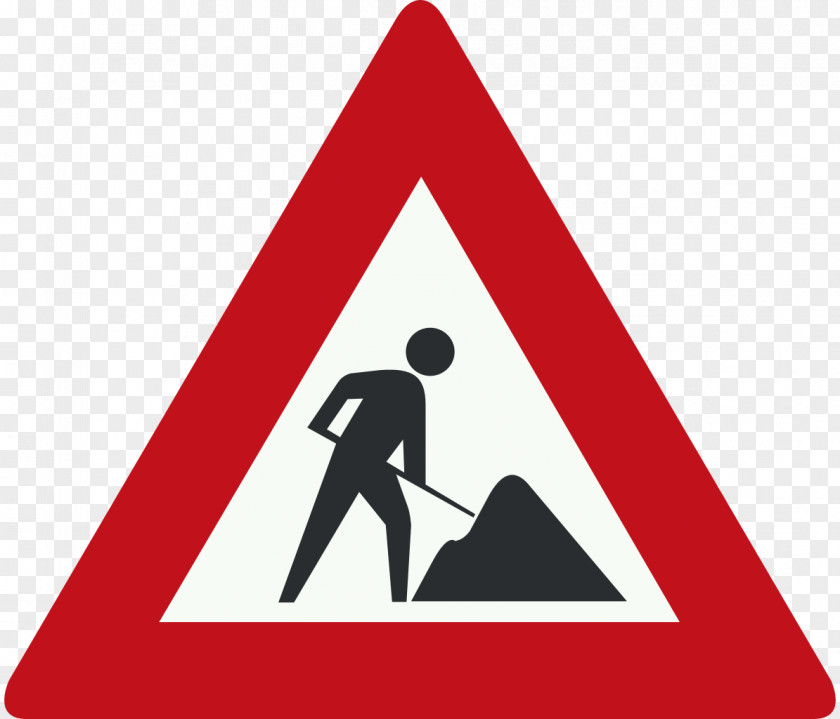 Road Roadworks Traffic Sign Architectural Engineering Signs In Singapore PNG