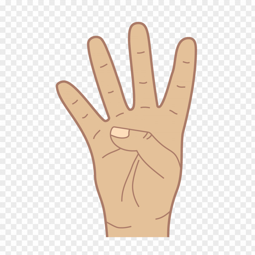 Asl American Sign Language Hand PNG
