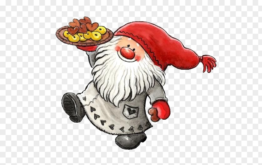 Dwarf Santa Claus Nisse Gnome Christmas Clip Art PNG
