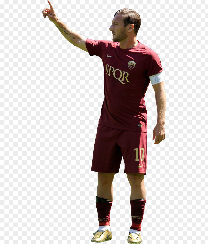 Spqr Graphic Francesco Totti A.S. Roma Italy National Football Team Player PNG