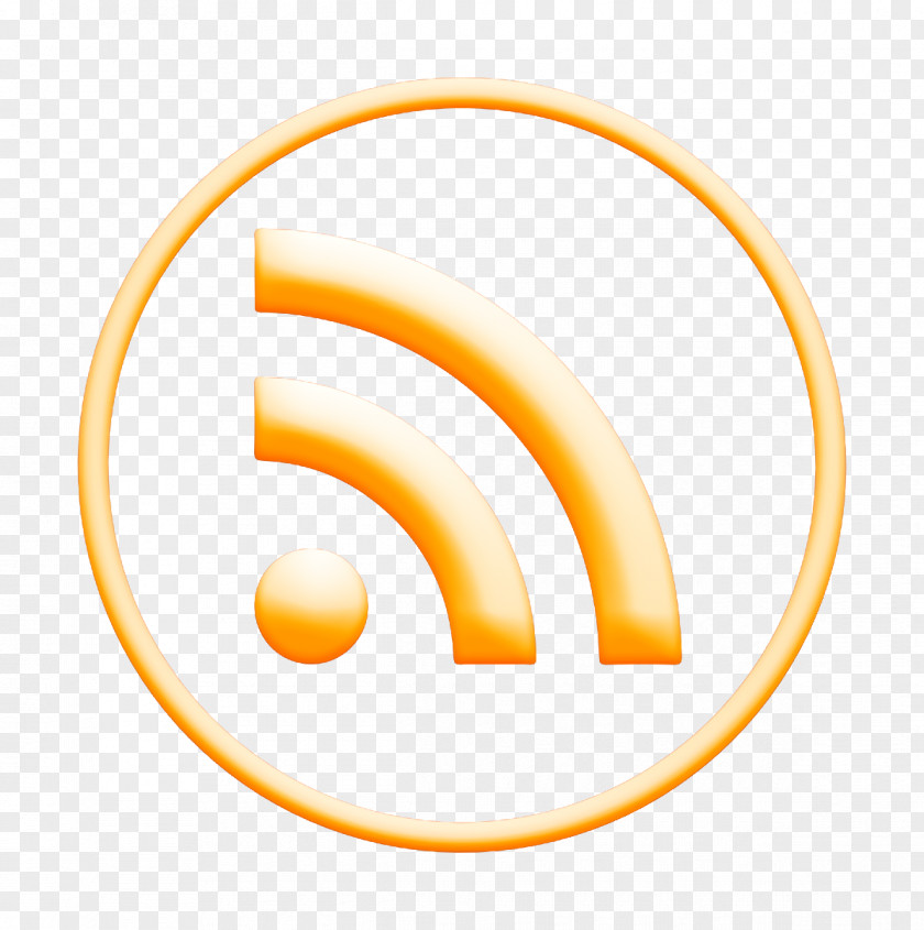 Symbol Logo Communication Icon Feed News PNG