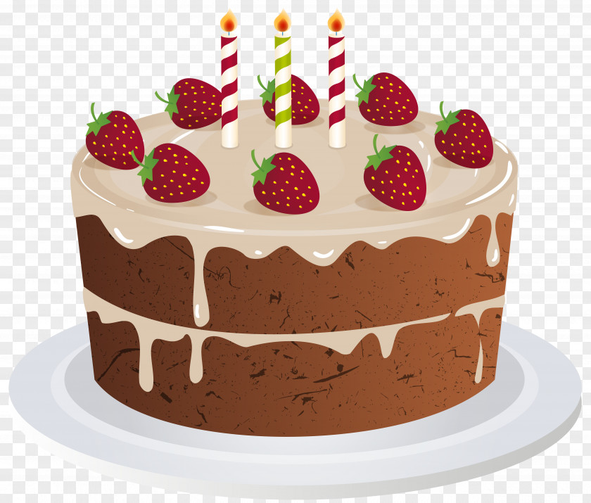 Birthday Cake Transparent Clip Art Image Mousse Streusel PNG